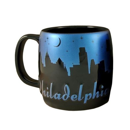 AMERICAWARE Americaware SMPHI03 Philadelphia 22 oz Night Sky Silhouette Mug SMPHI03